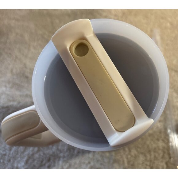 Leopard Print Stainless Steel Insulated Tumbler 40oz With Handle & Straw 10.25" - Picture 9 of 13